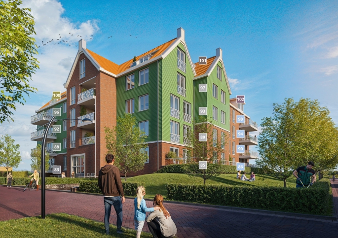 Résidence Buitenveld - START VERKOOP 10 JULI A.S. OM 17:00 UUR, Assendelft