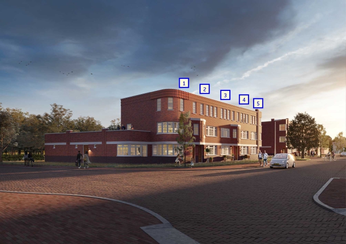 De Alkmaarse School, Het Lokaal, bouwnummer: 11, Alkmaar