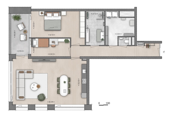 De Zaanse Helden, 3-kamer appartement (plus), bouwnummer: 436I, Zaandam