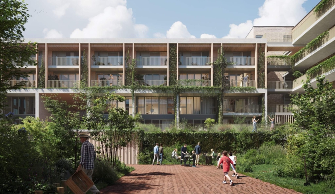 Wonen in Jardin, Wonen in Jardin Garden Lofts (type maisonnette), bouwnummer: 3.7, Amsterdam
