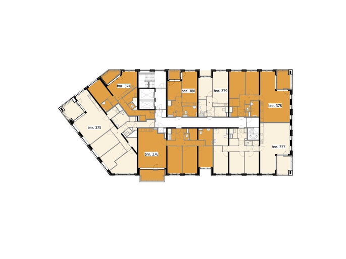 Ringers fase 2, Appartement Large, bouwnummer: 376, Alkmaar