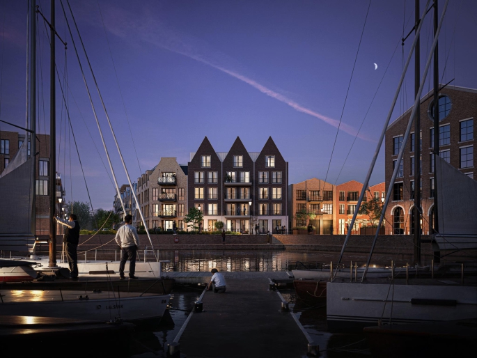 Hart van Gouwhaven, Havenzicht, Monnickendam