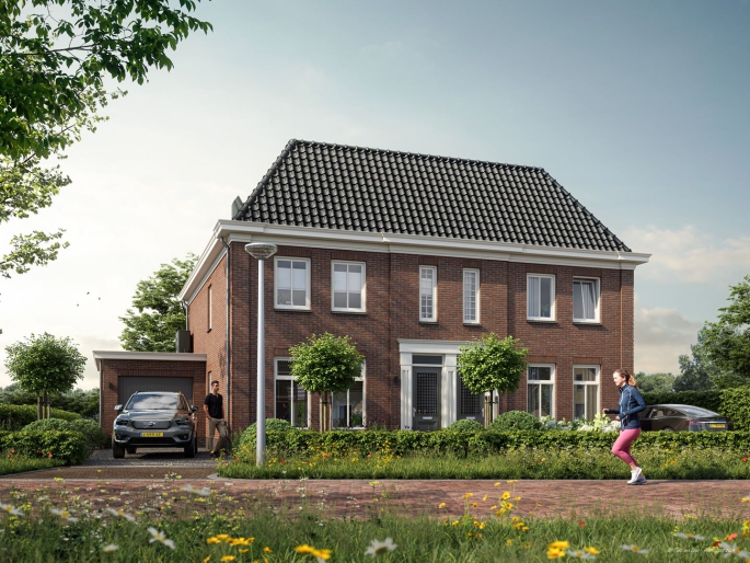 't Veld Noord fase 1, 2 onder 1 kapwoning - herenhuis, 't Veld