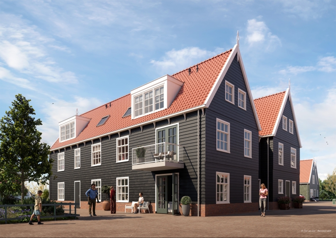 't Eilandhart, Appartementen, Marken