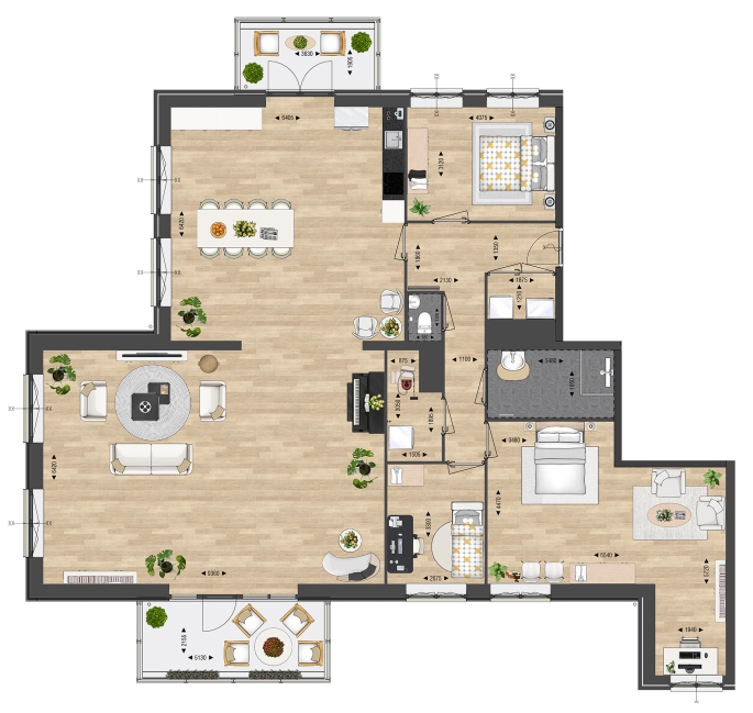 Résidence Buitenveld - START VERKOOP 10 JULI A.S. OM 17:00 UUR, Appartement type C, bouwnummer: 0C, Assendelft