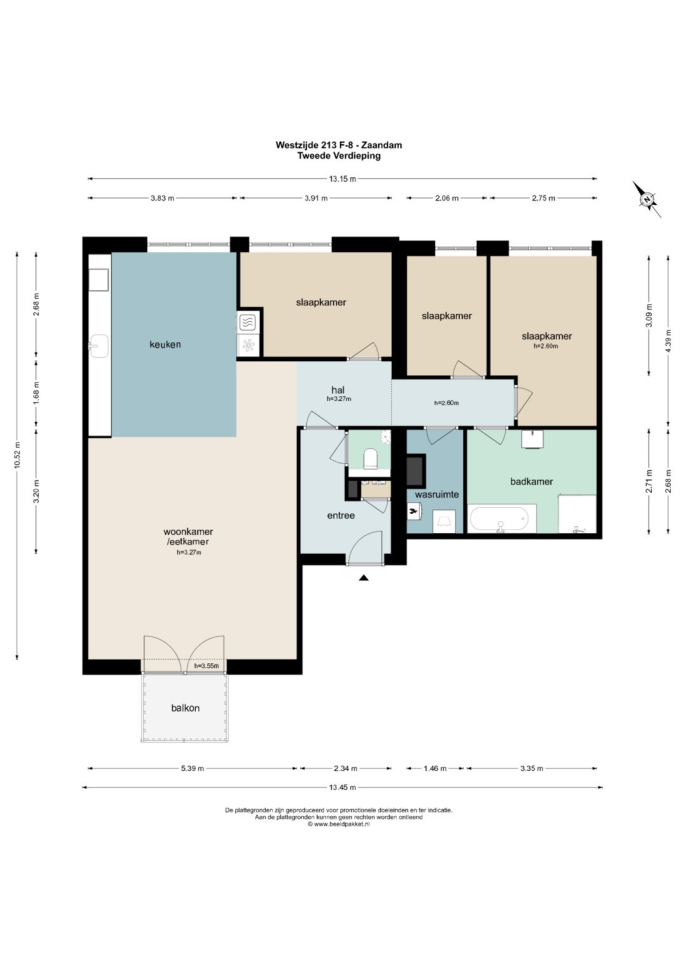 Westzijde 213 F 8, 1506 GD, Zaandam