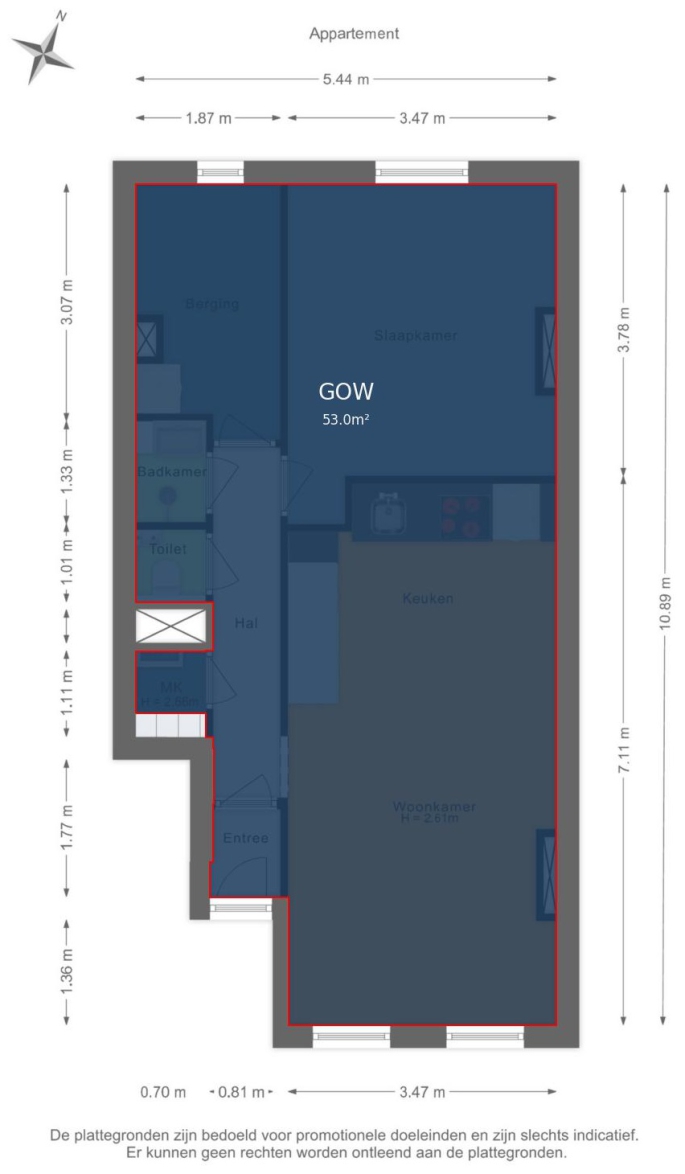 Govert Flinckstraat 265 H, 1073 BZ, Amsterdam
