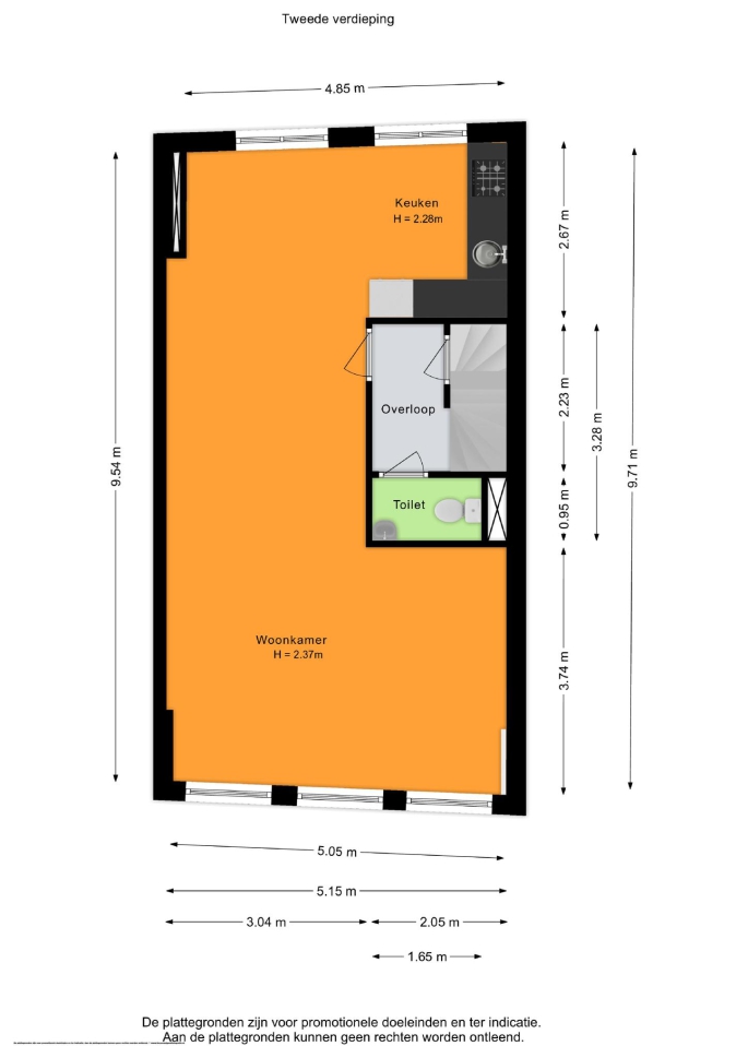 Binnen Bantammerstraat 3 1, 1011 CH, Amsterdam