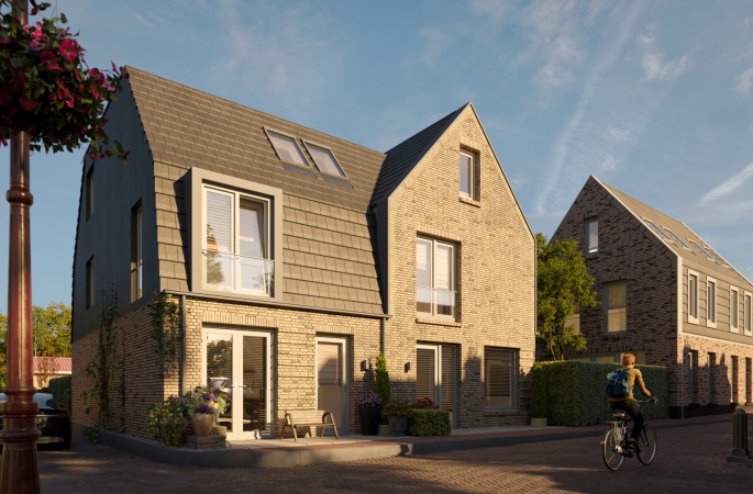 Kuykhof, Twee-onder-een-kapwoning, bouwnummer: 5, Amsterdam